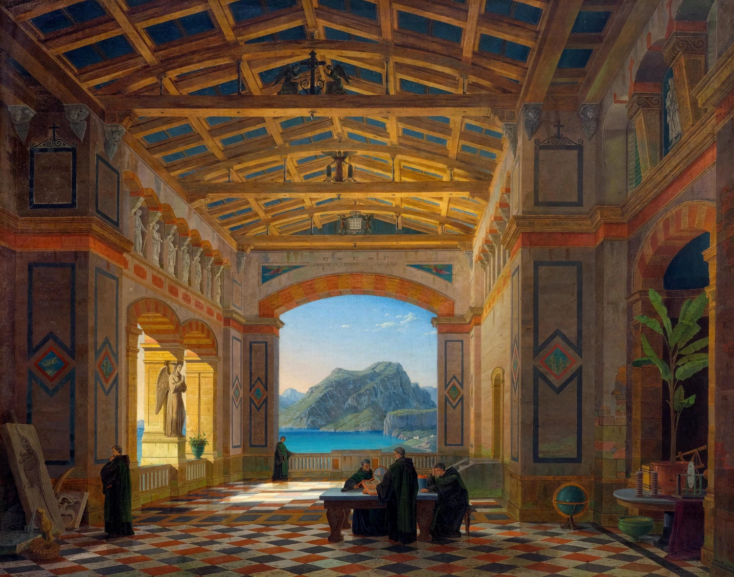 Interno di monastero